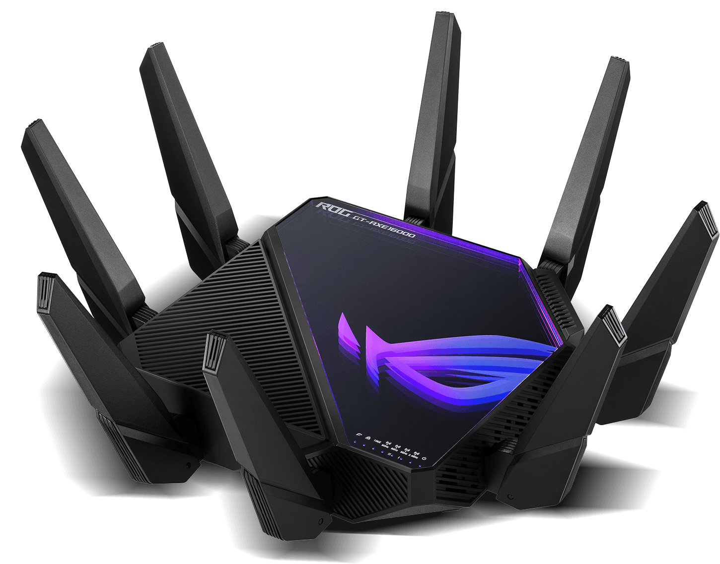 ASUS ROG Rapture GT-AXE16000 Gaming Router, Quad-Band Wi-Fi 6E, 10Gb LAN – Refurbished Excellent Condition