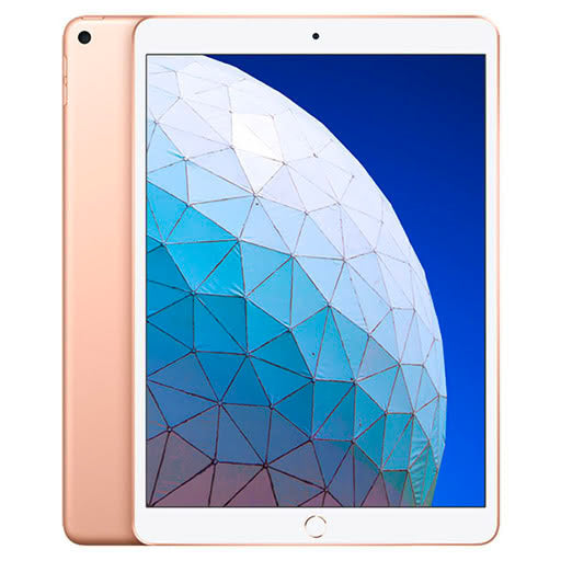 Apple iPad Air 3 (A2123) Gold – Everyday and Productivity Tablet, 10.5 Inch Retina Display, 256GB Storage, Wi‑Fi + Cellular, Includes Keyboard – Refurbished Excellent Condition