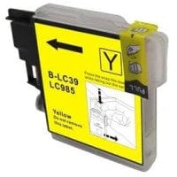 LC39Y Compatible Yellow Ink Cartridge – Reliable Printing in Hamilton, Waikato Ink Brother