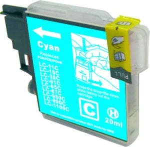 LC67C / LC38C Compatible Cyan Ink Cartridge – Reliable Printing in Hamilton, Waikato Brother