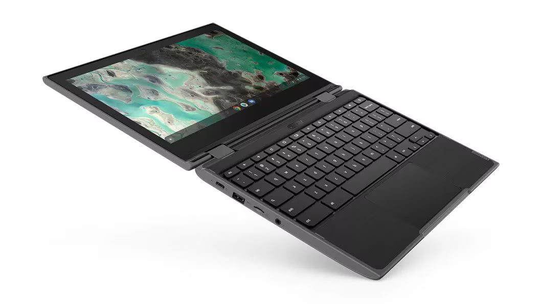 Lenovo 500e G2 Chromebook – 11.6” HD Touchscreen Laptop, Intel Celeron N4100, 4GB RAM, 32GB eMMC, Chrome OS – Refurbished Excellent Condition Laptop Lenovo