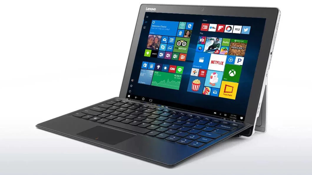 LENOVO MIIX 510-12ISK 12'' Laptop/Tablet Hybrid, I5-6200U, 8GB, 256GB - Refurbished A- Grade