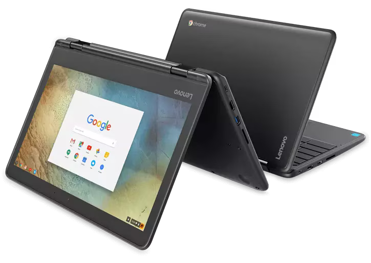 Lenovo N23 Yoga (81H0) – Student and Everyday 11.6 Inch Convertible Chromebook, MediaTek MTK8173C, 4GB RAM, 32GB eMMC, ChromeOS – Refurbished Good Condition