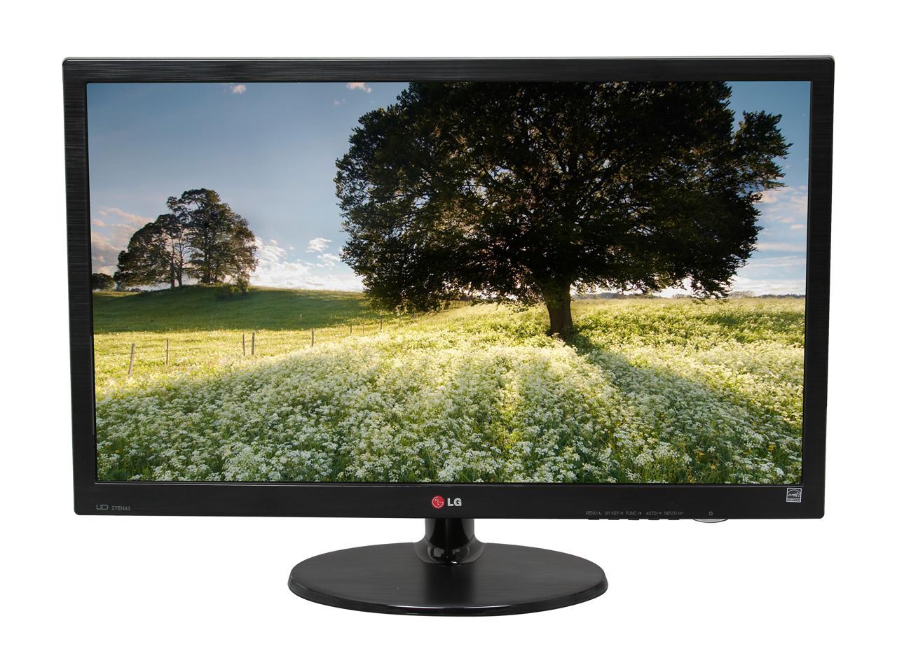 LG Flatron 27EN43V-B 27" Full HD 1920x1080 Monitor HDMI, VGA, DVI - Refurbished Excellent Condition Monitor LG