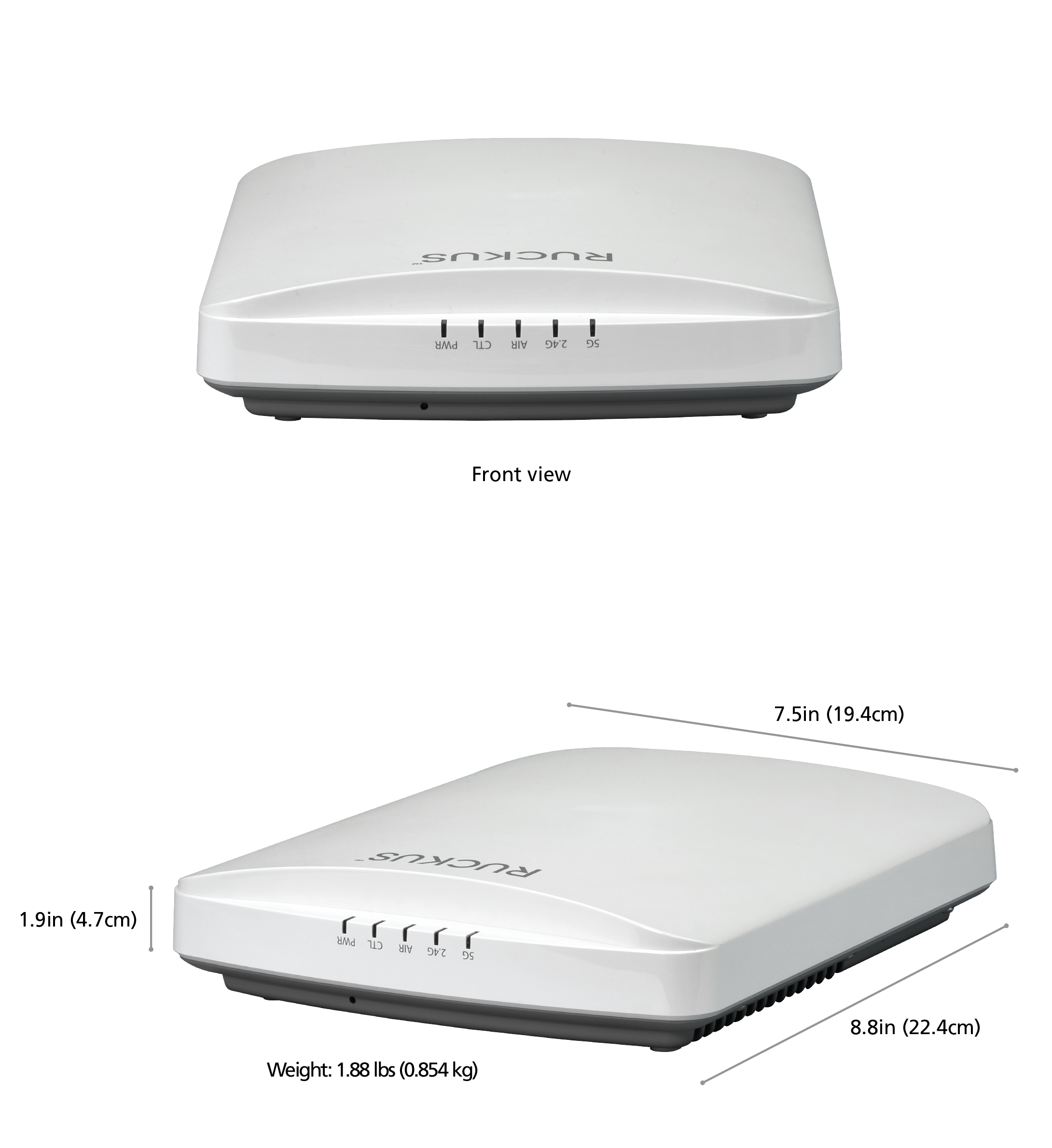 Ruckus ZoneFlex R650 Indoor 802.11ax Wi-Fi 6 PoE Access Point - Refurbished Excellent Condition - Regen Computers