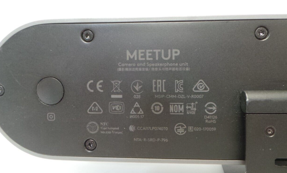 Logitech V-R0007 Webcam – 4K Ultra HD Video with Remote Control | Refurbished Excellent Condition Peripheral Logitech