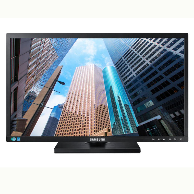 Samsung S24E450F – 24” Full HD LED Monitor | 1920×1080 | HDMI | VGA | DVI – Refurbished Good Condition Regen Computers