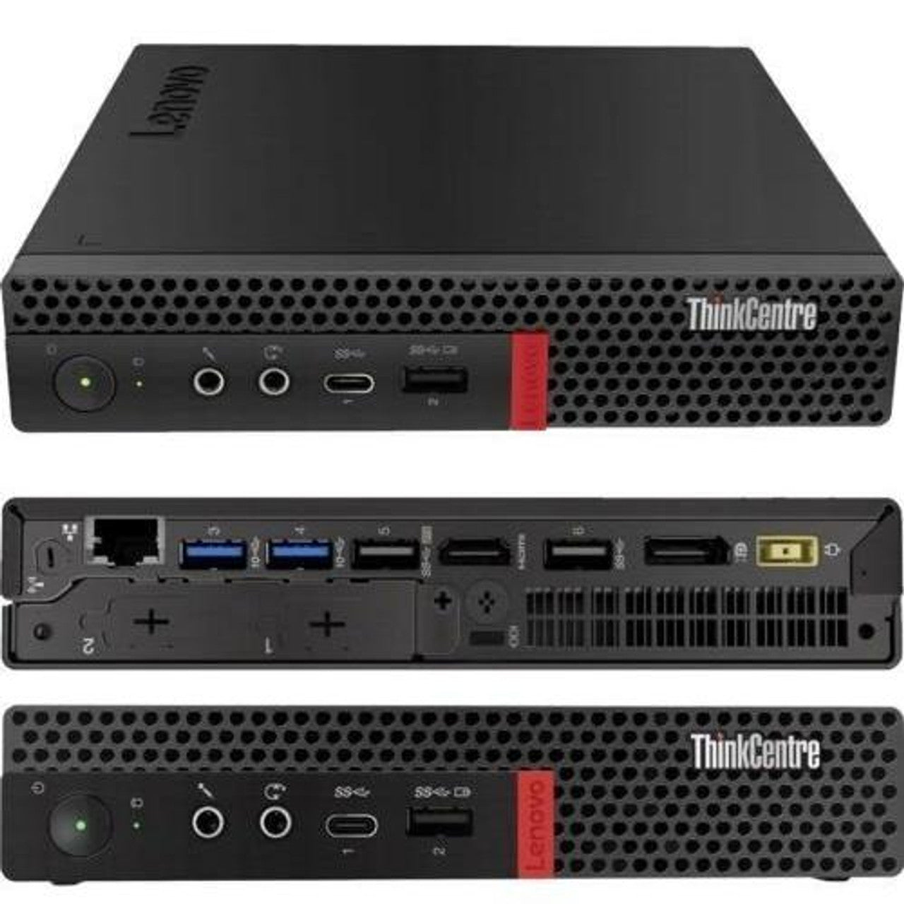 Lenovo ThinkCentre M720Q – Compact Desktop, Intel Core i5-8265U, 8GB RAM, 256GB SSD, Windows 11 – Refurbished Excellent Condition