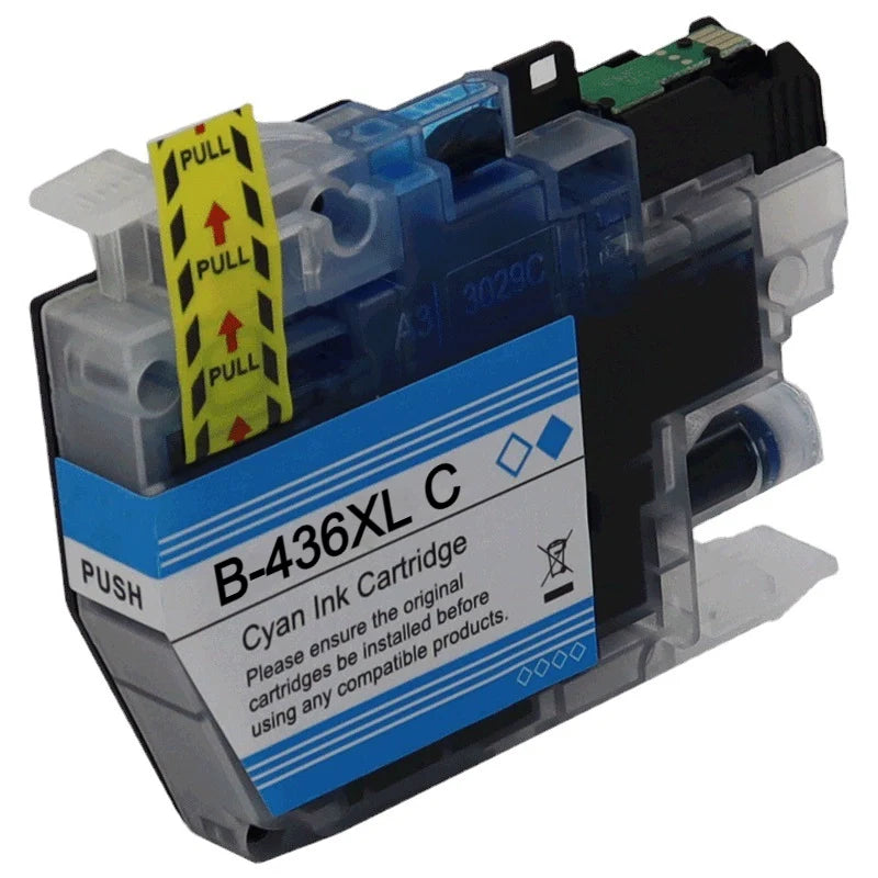 LC436XLC Compatible High Yield Cyan Ink Cartridge – Reliable Printing in Hamilton, Waikato Ink Brother
